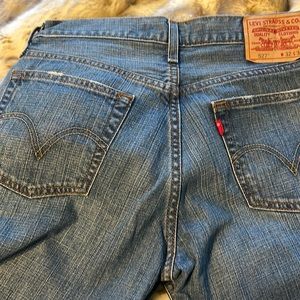 Levi Strauss 627 low boot cut jeans